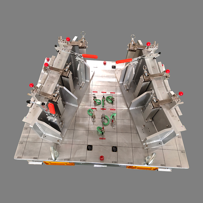 Checking Fixture For Single-Product Plate Metal Parts